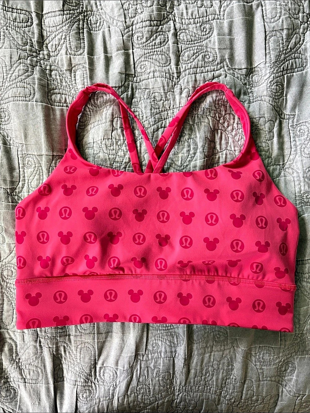 Disney x lululemon Energy Longline Sports Bra Size 10